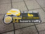 autocollant sticker rally 24 heures d ypres juin 1980, Enlèvement ou Envoi