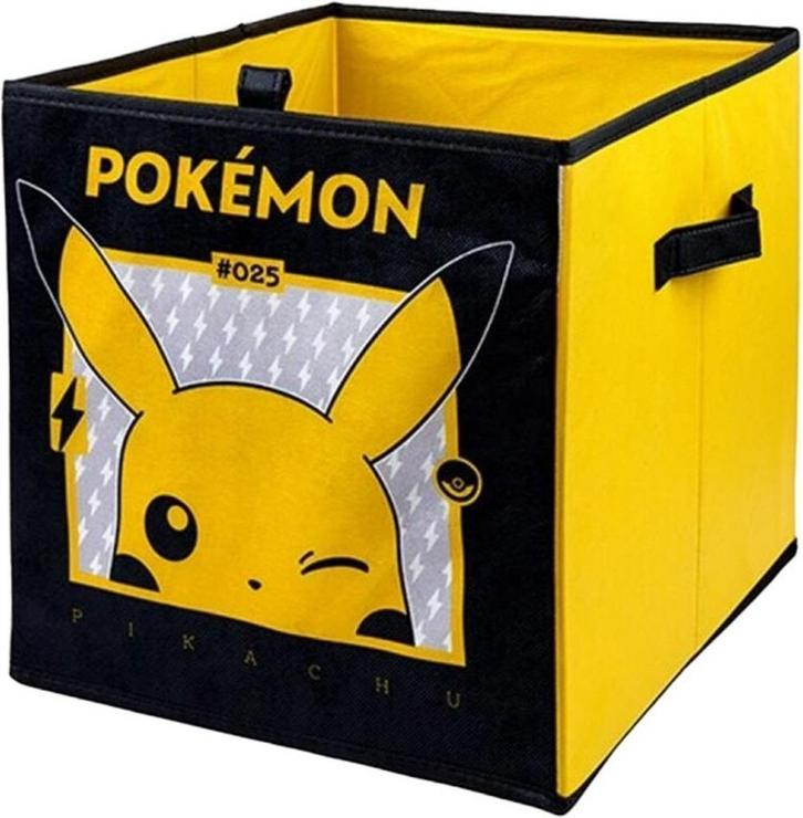 Pokemon Opbergbox - Inklapbaar - Pikachu, Kinderen en Baby's, Overige Kinderen en Baby's, Nieuw, Ophalen of Verzenden