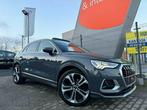 Audi Q3 Sline 2019 130dkm AUTOMAAT pano xenon virtual dash, Auto's, Audi, Automaat, 4 cilinders, Leder, Bedrijf