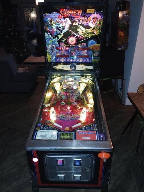 Recreativos Franco Super Star Flipperkast, Verzamelen, Automaten | Flipperkasten, Zo goed als nieuw, Elektronisch, Flipperkast