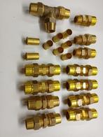 Raccord bicone laiton agrée GAZ, Enlèvement ou Envoi, Neuf, Autres types