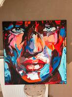 Mooi expressief schilderij - francois huybrechts, Antiek en Kunst, Kunst | Schilderijen | Modern, Ophalen