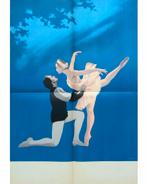 Bolshoi Ballet vintage 1958 poster Het Zwanenmeer, Verzamelen, Verzenden, Zo goed als nieuw