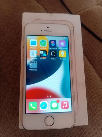 IPhone SE rose 16GO capacité 100% batterie  beschikbaar voor biedingen
