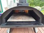 Pizza-pelletoven, Ophalen