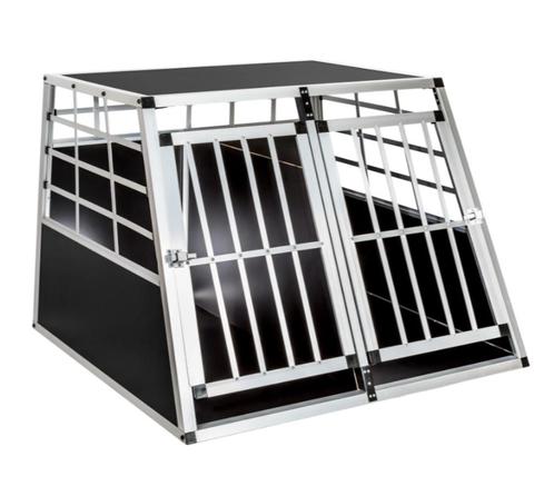 Double cage de transport pour chien 97x90x69,5cm Berger Mali, Animaux & Accessoires, Boîtes de transport, Neuf, Envoi