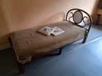 Rotan bed, Huis en Inrichting, Ophalen, Overige materialen, 90 cm, Eenpersoons
