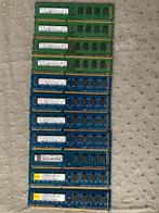 13x 2GB DDR3 modules Hynix Samsung etc, Informatique & Logiciels, Mémoire RAM, Enlèvement ou Envoi, DDR3, Utilisé, Desktop
