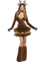 Rudolf rendier kostuum medium, Ophalen of Verzenden