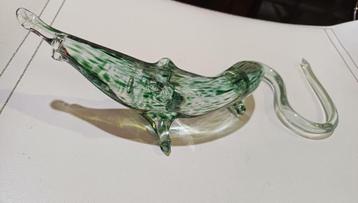 Musaraigne décor vert murano beschikbaar voor biedingen