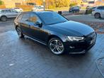 Audi A4 benzine 150pk S-Line, Auto's, Automaat, A4, Zwart, Leder