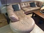 Lederen salon, Huis en Inrichting, Zetels | Complete zithoeken, Ophalen, Gebruikt, Leer