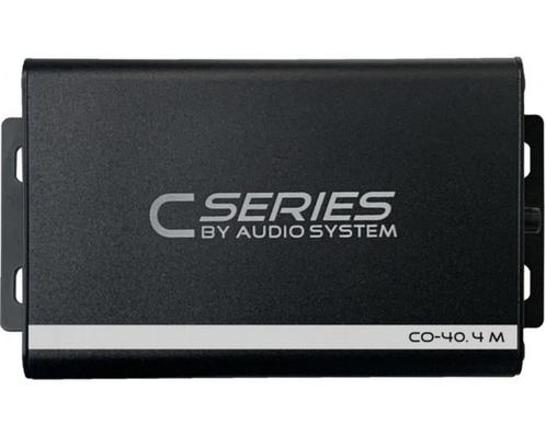 Audio System CO-40.4M plug and play versterker (ISO), Auto diversen, Autospeakers, Nieuw, Ophalen of Verzenden