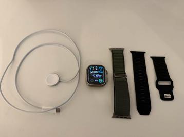 Apple Watch Ultra 2 – 49mm Titanium – Topstaat – 97% beschikbaar voor biedingen