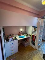 Chambre fille complet avec lit+bureau+armoire+rangement, Maison & Meubles, 90 cm, Enlèvement ou Envoi, Une personne, Utilisé