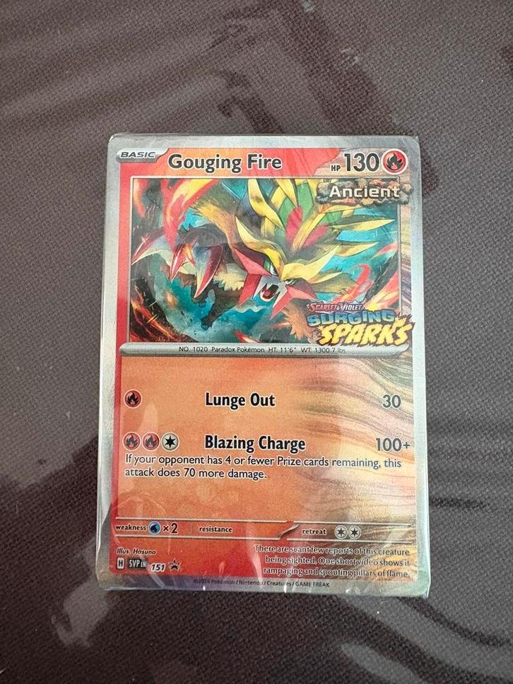 Gouging Fire SVP 151 Sealed Deck, Hobby en Vrije tijd, Verzamelkaartspellen | Pokémon, Ophalen of Verzenden