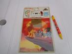 Disney boek /cassette + bic / pennenzak alles samen € 5.00, Ophalen