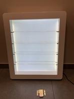 Vitrine Led Display met 4 leggers, Maison & Meubles, Enlèvement, Comme neuf