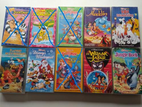 Tekenfilms Disney. Video's, Cd's en Dvd's, VHS | Film, Nederlandstalig, Ophalen of Verzenden