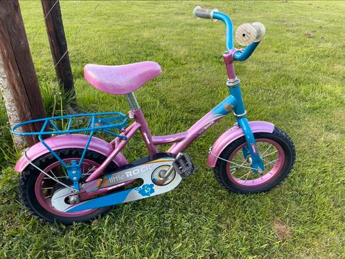 Meisjesfiets van run&bike | 12.5 inch, Fietsen en Brommers, Fietsen | Kinderfietsjes, Gebruikt, Minder dan 16 inch, Zijwieltjes