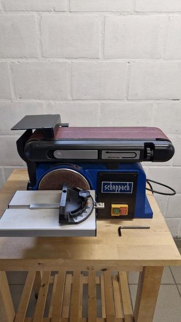 Scheppach BTS 800 – Bandschuur- en schijfmachine beschikbaar voor biedingen