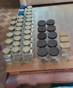 Glazen potjes met deksels 0,75 p.st., Ophalen of Verzenden