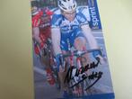 wielerkaart 2003 team quick step johan museeuw signe, Sport en Fitness, Verzenden, Zo goed als nieuw
