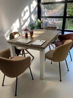Eettafel 160x90, Ophalen, Gebruikt, 50 tot 100 cm, Vijf personen of meer
