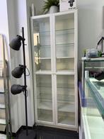 Armoire vitrine blanche (2m x 78cm) – Très bon état, Ophalen