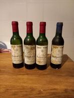 Lot 4 flessen Mouton Cadet Baron Philippe 37,5 cl 1985, Verzamelen, Wijnen, Ophalen of Verzenden, Zo goed als nieuw