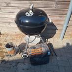 Weber houtskool bbq 57cm, Tuin en Terras, Ophalen, Zo goed als nieuw