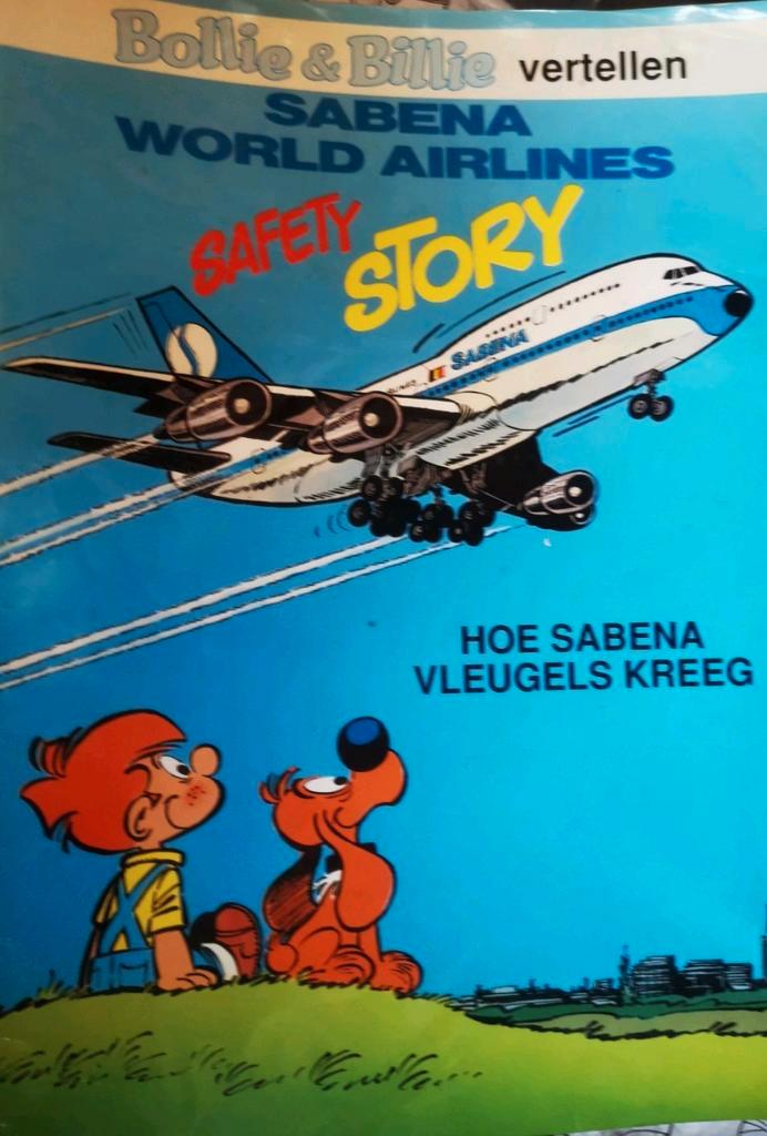 Billie & Billie vertellen hoe Sabena vleugels kreeg 1990, Verzamelen, Sabenasouvenirs, Zo goed als nieuw, Ophalen of Verzenden