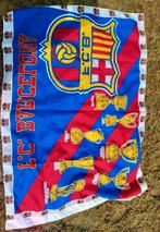 Vintage stijl Fc Barcelona vlag 165cm, Collections, Articles de Sport & Football, Comme neuf, Enlèvement ou Envoi