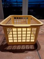 Kleine gele opbergbak, Overige materialen, Gebruikt, Mand, Ophalen of Verzenden