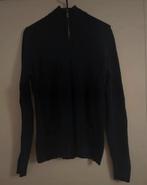 Blauwe trui met rits, Gedragen, Verzenden, Blauw, Maat 46 (S) of kleiner
