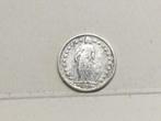 Zwitserland 1/2 Frank 1899 zilver, Ophalen of Verzenden