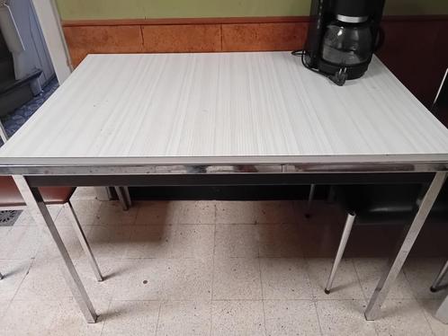 Vintage keukentafel sixties uittrekbaar, Antiek en Kunst, Antiek | Meubels | Tafels, Ophalen
