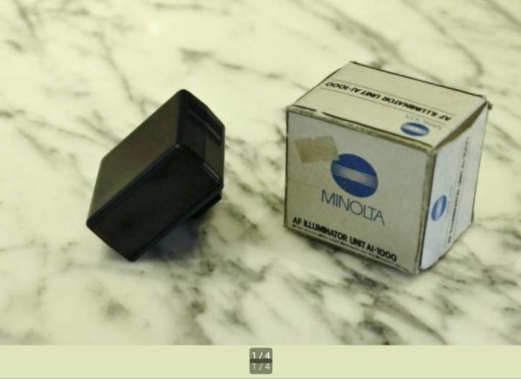 Minolta AF illuminator unit AI-1000, Ophalen of Verzenden, Zo goed als nieuw, Overige merken