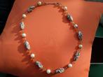 Collier vintage en perles de Murano, Bijoux, Sacs & Beauté, Colliers, Enlèvement ou Envoi, Rose