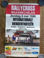 Affiche rallycross maasmechelen 1988, Verzamelen, Ophalen of Verzenden, Zo goed als nieuw