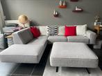 Zetel met poef te koop, Huis en Inrichting, Ophalen, 125 cm of meer, Nieuw, 125 cm of meer