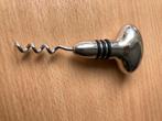 Vintage massief zwaar verzilverde kurkentrekker opener, Antiek en Kunst, Ophalen of Verzenden
