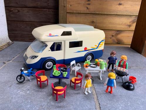 PLAYMOBIL - MOBILHOME CAMPER E.A., Kinderen en Baby's, Speelgoed | Playmobil, Zo goed als nieuw, Los Playmobil, Ophalen of Verzenden