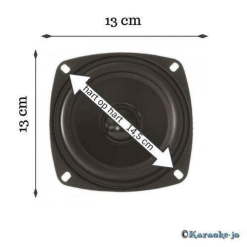 Dynavox 8 Ohm basluidspreker 13 cm 50 Watt, Audio, Tv en Foto, Luidsprekerboxen, Nieuw, Overige typen, Ophalen of Verzenden
