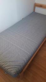 Lit 1personne, Beige, Une personne, Enlèvement, Utilisé