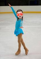 Wedstrijd schaats kleedje van Sagester, Autres types, Sagester, Comme neuf, Enlèvement