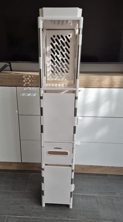 Toilet- of badkamermeubel 20x20 cm hoogte 116 cm, Huis en Inrichting, Badkamer | Badkamermeubels, Zo goed als nieuw, (Half)hoge kast