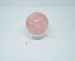 Sphère de cristal de Quartz Rose (46,5 mm), Collections, Minéraux & Fossiles, Minéral, Enlèvement ou Envoi