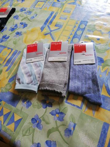 3 paires de chaussettes pailletées. Pointure 35-38.Neuves. 