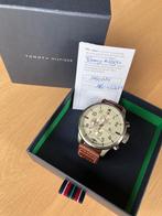 Tommy Hilfiger horloge, Overige merken, Zo goed als nieuw, Polshorloge, Leer